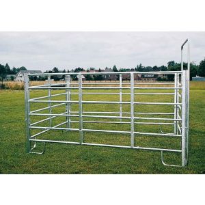 Growi panelhek CL paard uitschuifbaar 240 - 400 cm 