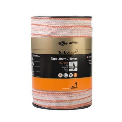 TurboLine lint 40mm wit 200m