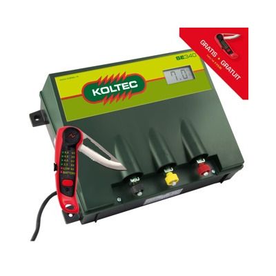 Koltec SE340 professioneel schrikdraadapparaat 