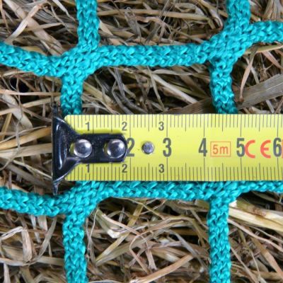 Slowfeeder hooinet  X-strong enkel 1,2 x 1,0 meter voor kist of hooiruif 