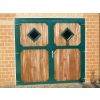 Staldeur 2-vlak met ruitvenster 240 B x 220 H cm
