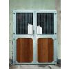 Staldeur met draaivensters en traliewerk 4-vlak 300 B x 220 H cm