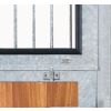 Boxdeur 2-delig met draaivenster, Afmeting 120 X 220 cm