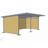 Buitenstal 14 m breed x 3,5 m diep