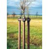 Weidepaal kunststof bruin 8 X 225 cm