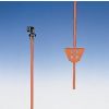Topisolator voor veerstalen paal 5 stuks