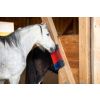 Halfronde veeborstel XL voor rundvee en paarden