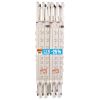 Promotie Duopack vario paal wit 1,00m 2 x 10 stuks