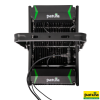 Flex LED Schijnwerper Premium Line 400W | 4 Modules | ±64.000 lm | IP65 | Patura achteraanzicht met monatage beugel