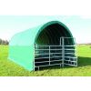 Growi, ronde boog weidetent, 3,6 x 7,2 m met 7 panels