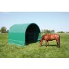 Growi, ronde boog weidetent, 3,6 x 3,6 m met 4 panels