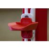 Veiligheidslepel inclusief adapter rood