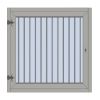 Basic stalvenster 100 X 100 cm universeel