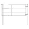 Comfort Line Weidepoort 105 - 170 cm