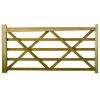 Houten weidepoort Dorset 240 cm Thanalith-E