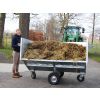 Kantelbak voor tractorvoorlader, brede uitvoering, zonder montage platen