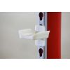 Complete kunststof hindernis met smal rood/wit aanleunhek
