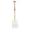 Mestvork 5 tanden, steel 100 cm