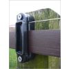 Hippo Safety Fence band 100 meter bruin