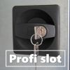Zadelkast 190 X 75 X 75 cm, Profi-slot, 2 engelse zadelhouders