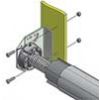 Rollerdoor windbreekgaas snellooppoort met kettingbediening en zijgeleiding tot 4,0 m breed 4,1 m hoog