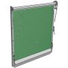 Rollerdoor windbreekgaas snellooppoort met kettingbediening en zijgeleiding tot 4,0 m breed 4,1 m hoog