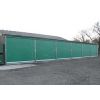 Rollerdoor windbreekgaas snellooppoort met kettingbediening en zijgeleiding tot 4,0 m breed 4,1 m hoog