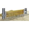 Zadelklem102 met U profiel 35 mm 