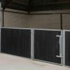 Tussenwand type Shetland, 120 cm hoog, kunststof vulling breedte 300 cm