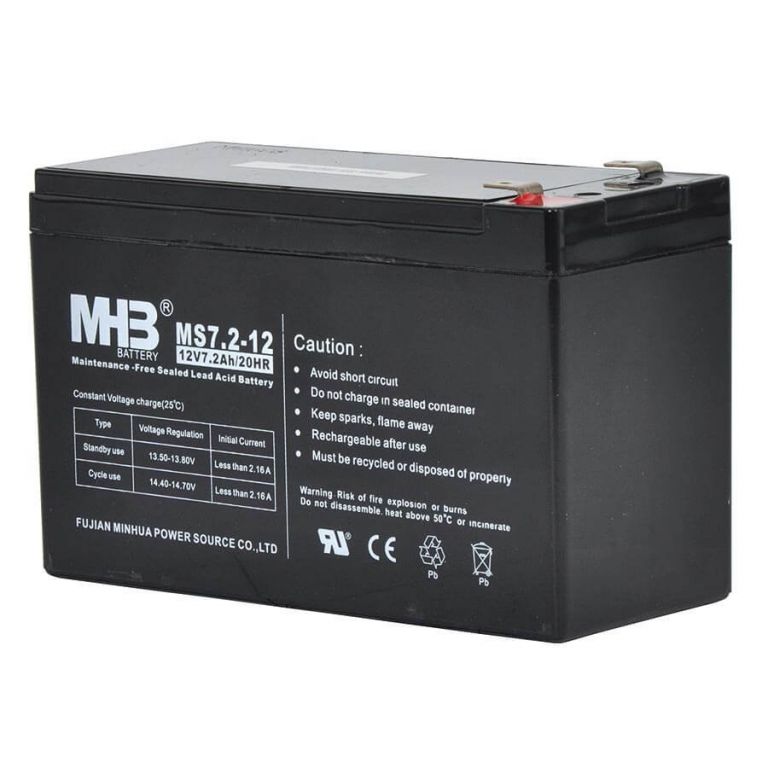 Gallagher batterij 12 Volt 7,2 Ah voor S100, S200 en S400