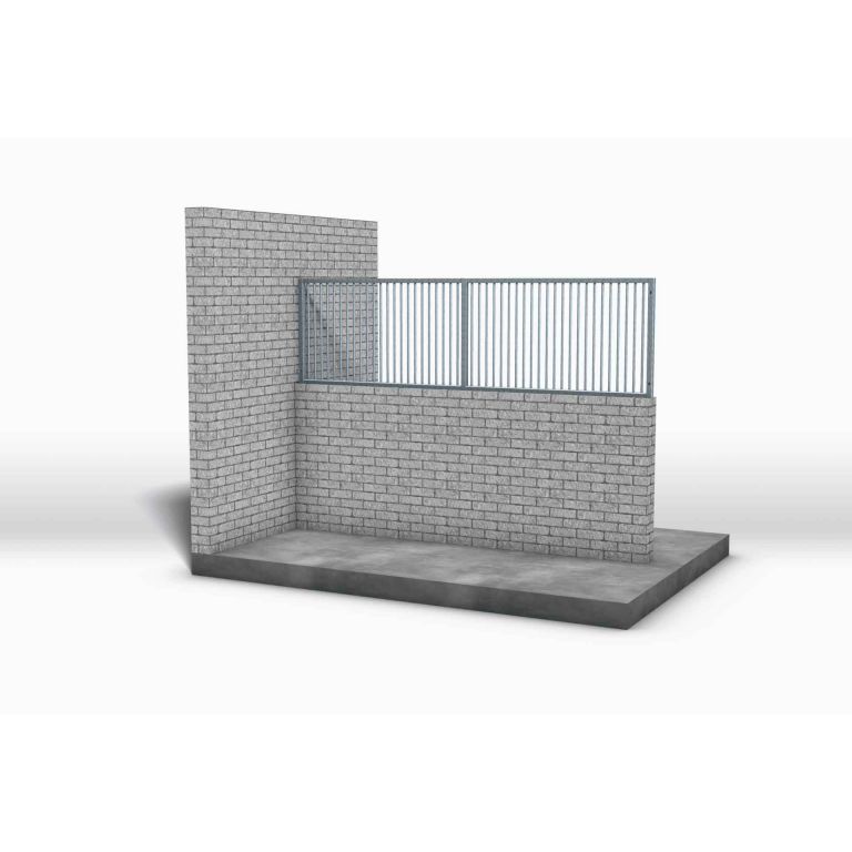 Opzettraliewerk 150cm breed, 93 cm hoog