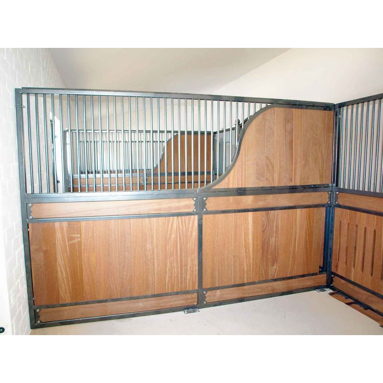 Tussenwand type Laselle met douglas vulling 351 tot- 400 cm