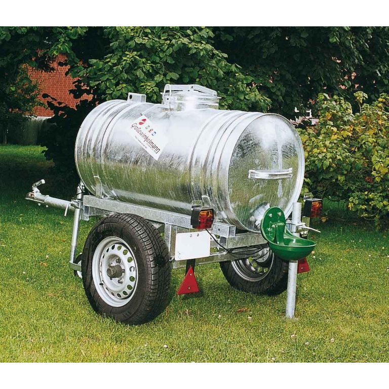 Vatwagen met steunwiel 400 liter