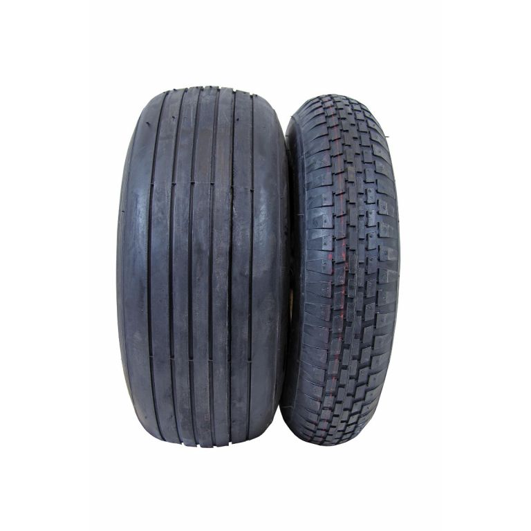 set brede wielen 410/170 mm voor kantelbak of pakkenwagen