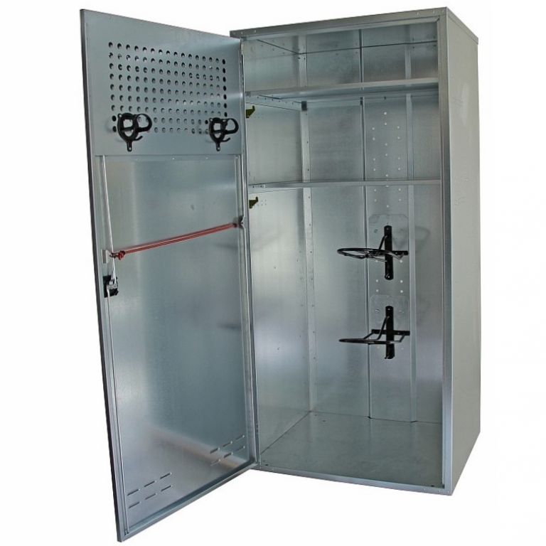 Zadelkast 190 X 75 X 75 cm, Profi-slot, 2 engelse zadelhouders