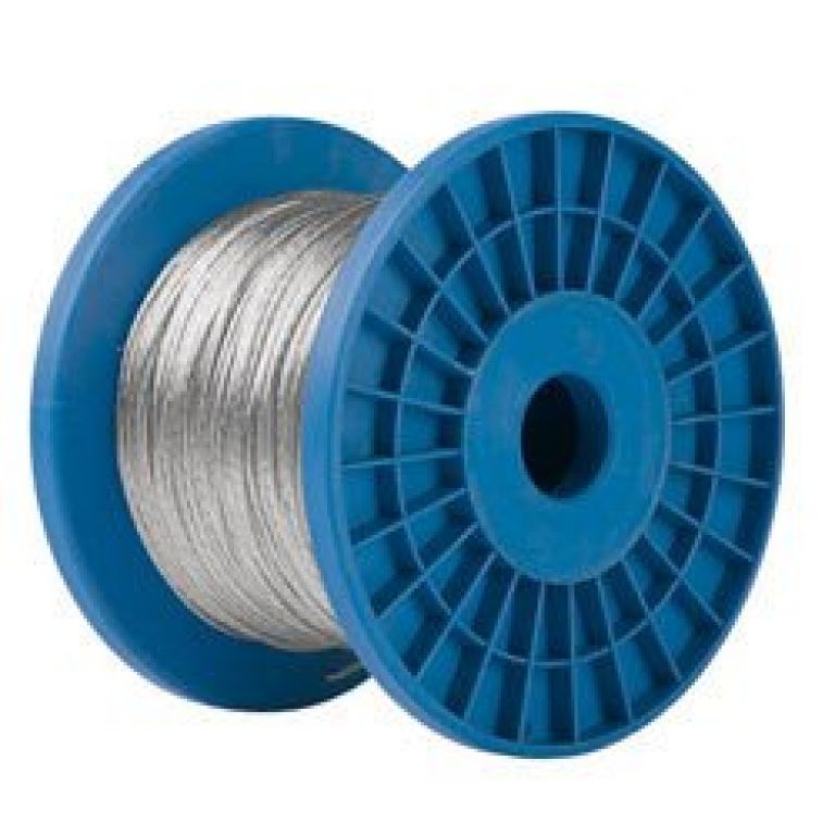 Getwijnd staaldraad 2mm 200m