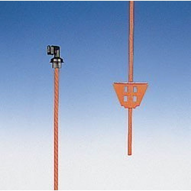 Topisolator voor veerstalen paal 5 stuks