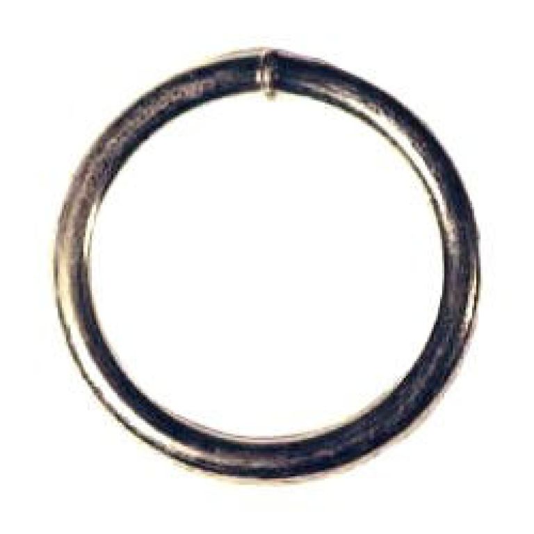 Ronde ring verzinkt 25x3mm