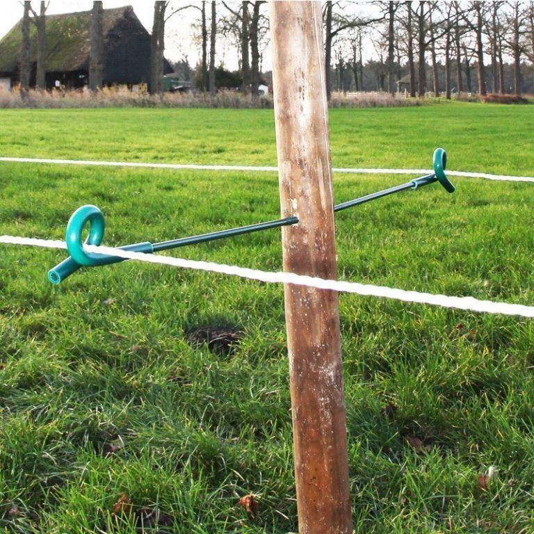 Koltec Krulstaart afstandisolator groen of zwart, 3 maten