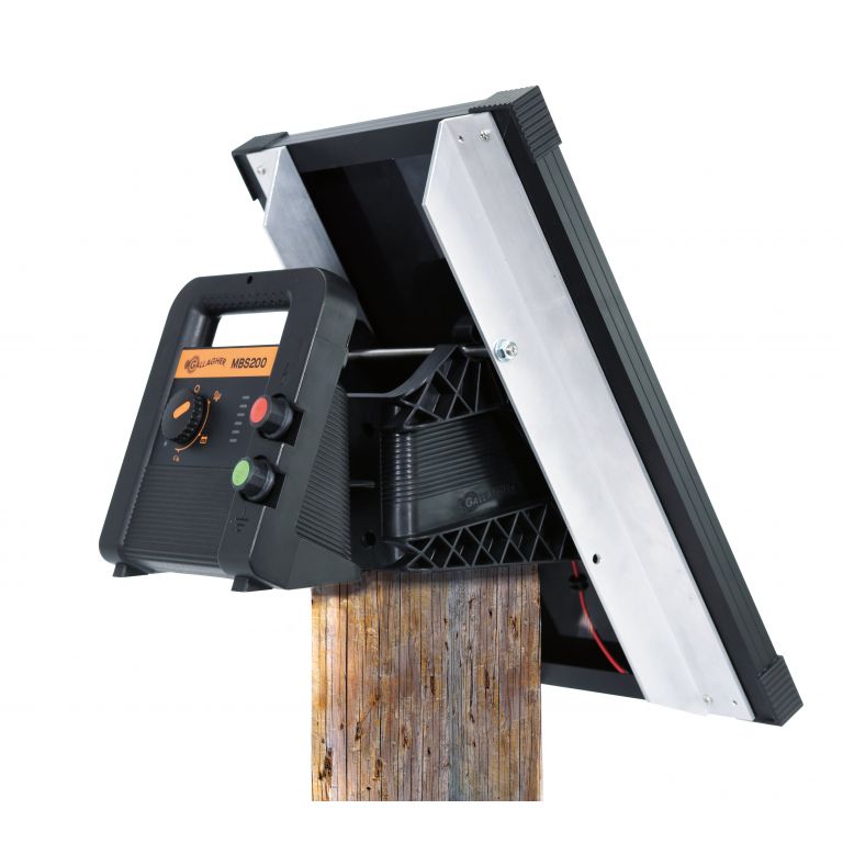 40W Solarkit voor MBS-400 schrikdraadapparaat