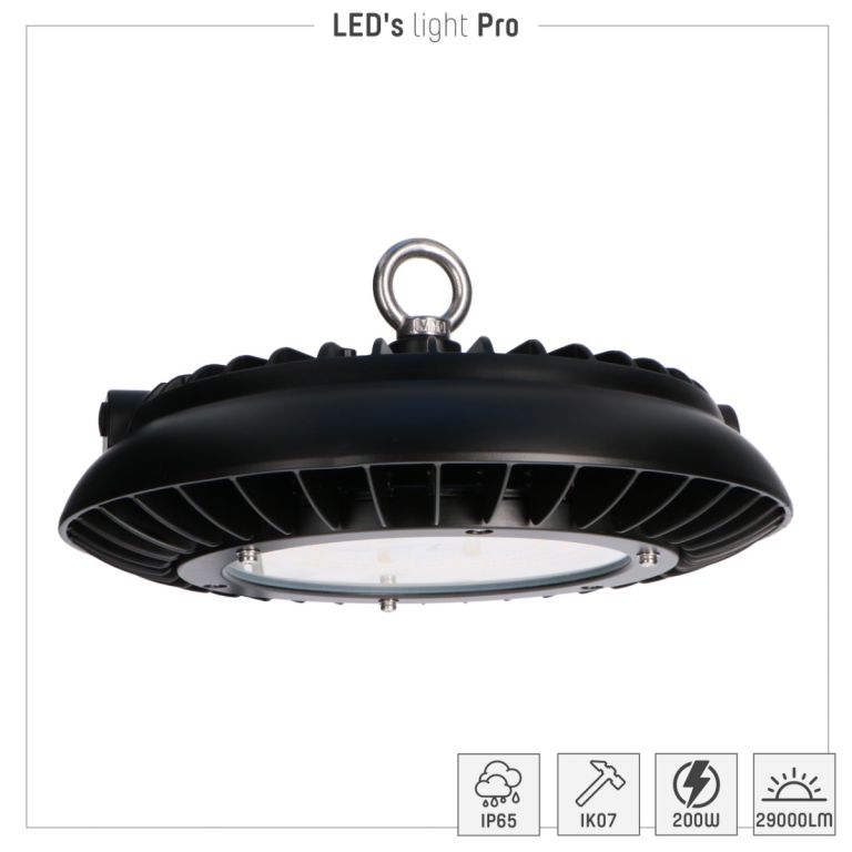 Dimbare LED Highbay lamp 200W 28000lm