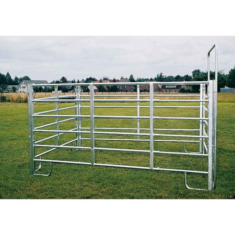 Growi panelhek CL paard uitschuifbaar 240 - 400 cm 