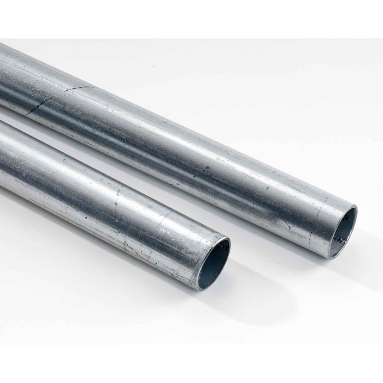 Paalset voor schaduwnet 4 m – 4 verzinkte stalen palen Ø48 mm