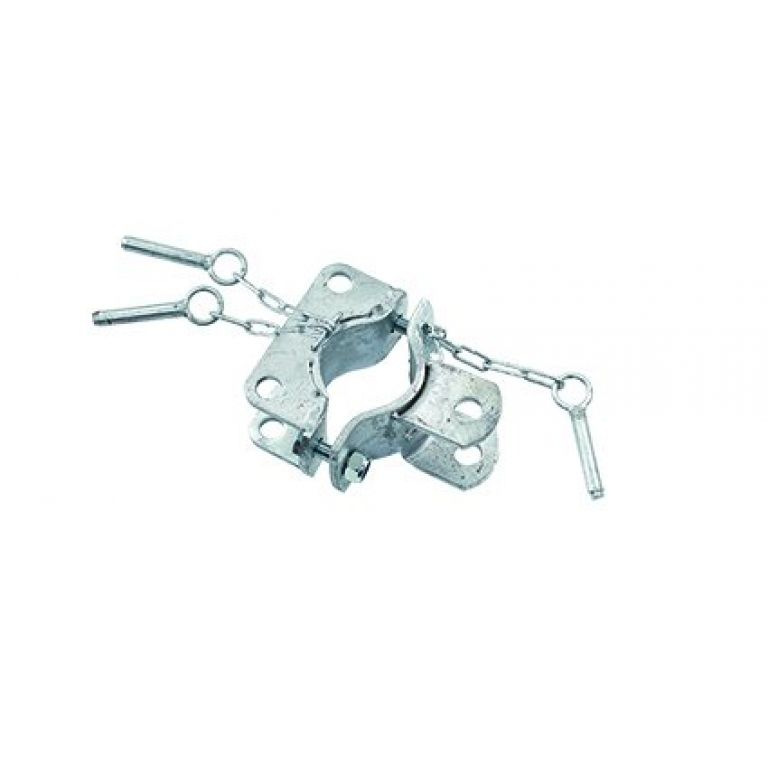 Buisklem met 3 aftakkingen voor buis 60 mm