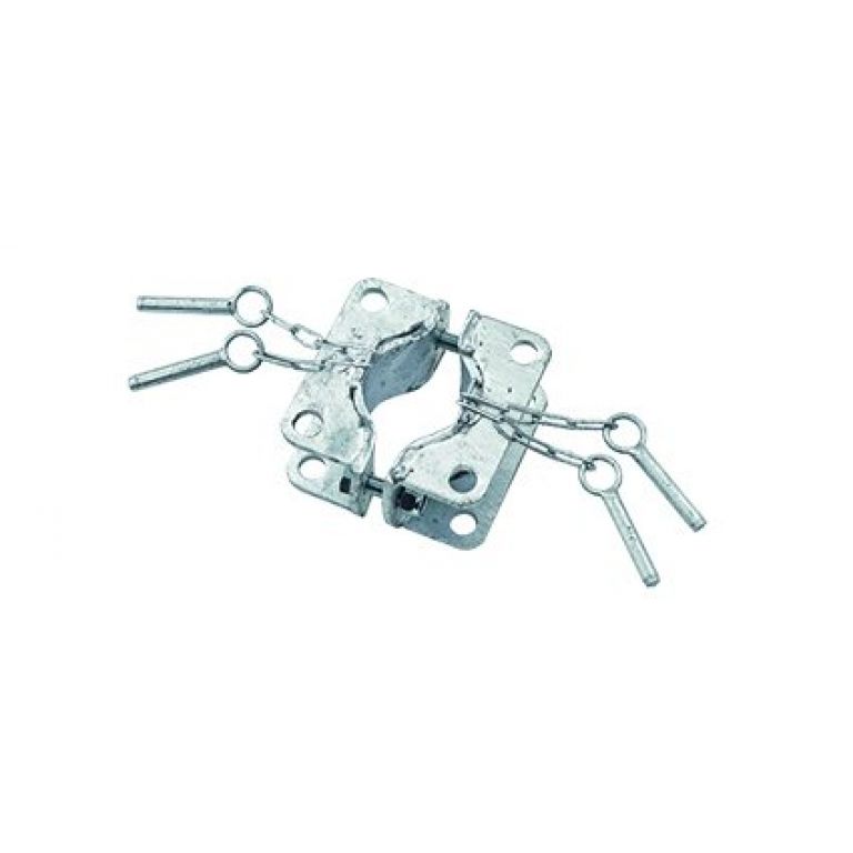 Buisklem met 4 aftakkingen voor buis 60 mm