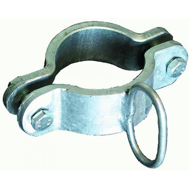 Mens Hoop van maximaliseren Buisklem met oog voor grendel voor buis 60 mm | Cavalo.nl