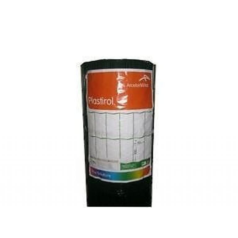 Plastirol gaas licht, 120 cm hoog, rol 25 m 