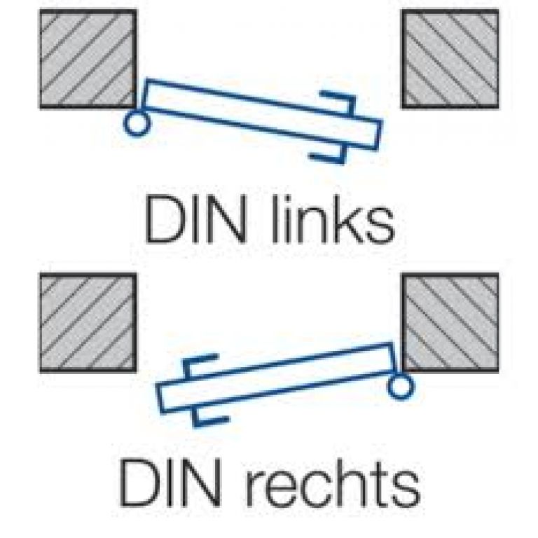 Boxdeur 2-delig met draaivenster, Afmeting 120 X 220 cm