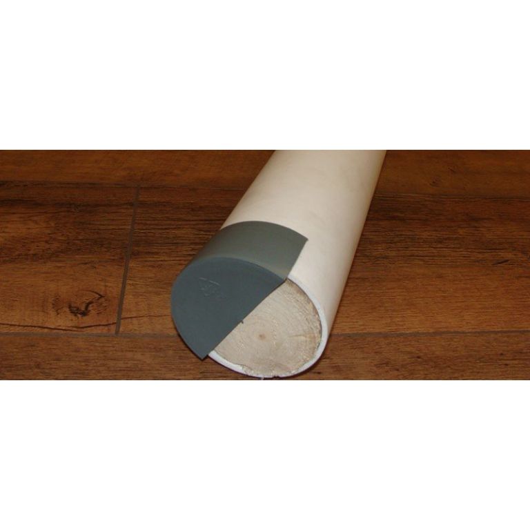 Complete kunststof hindernis met breed blauw/wit aanleunhek