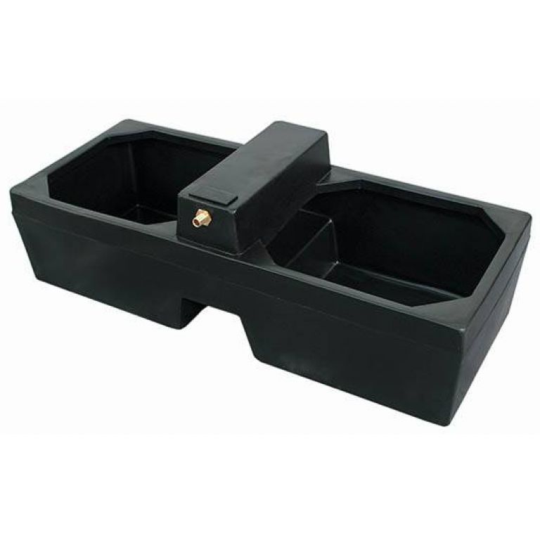 Tweeledige vlotterdrinkbak DT30, 136 liter